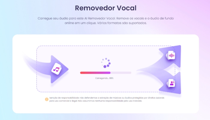 como separar voz da musica passo 2