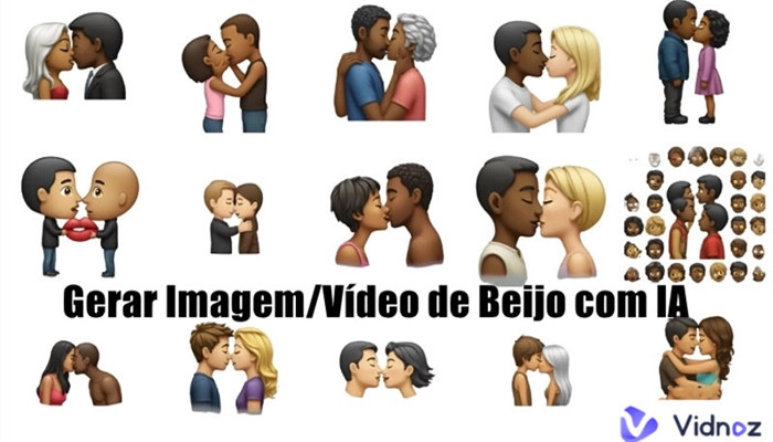 Como Criar Fotos/Vídeos IA se Beijando Grátis Românticos em Segundos