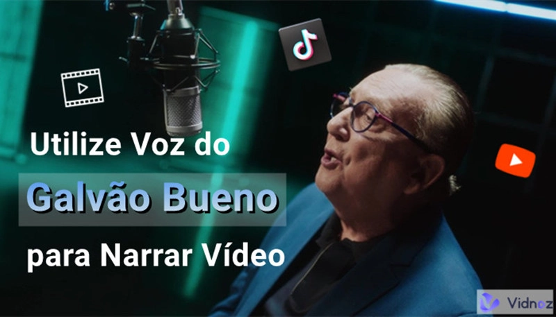 Como Fazer a Voz do Galvão Bueno Online e Criar Vídeo Usando Narração Galvão Bueno